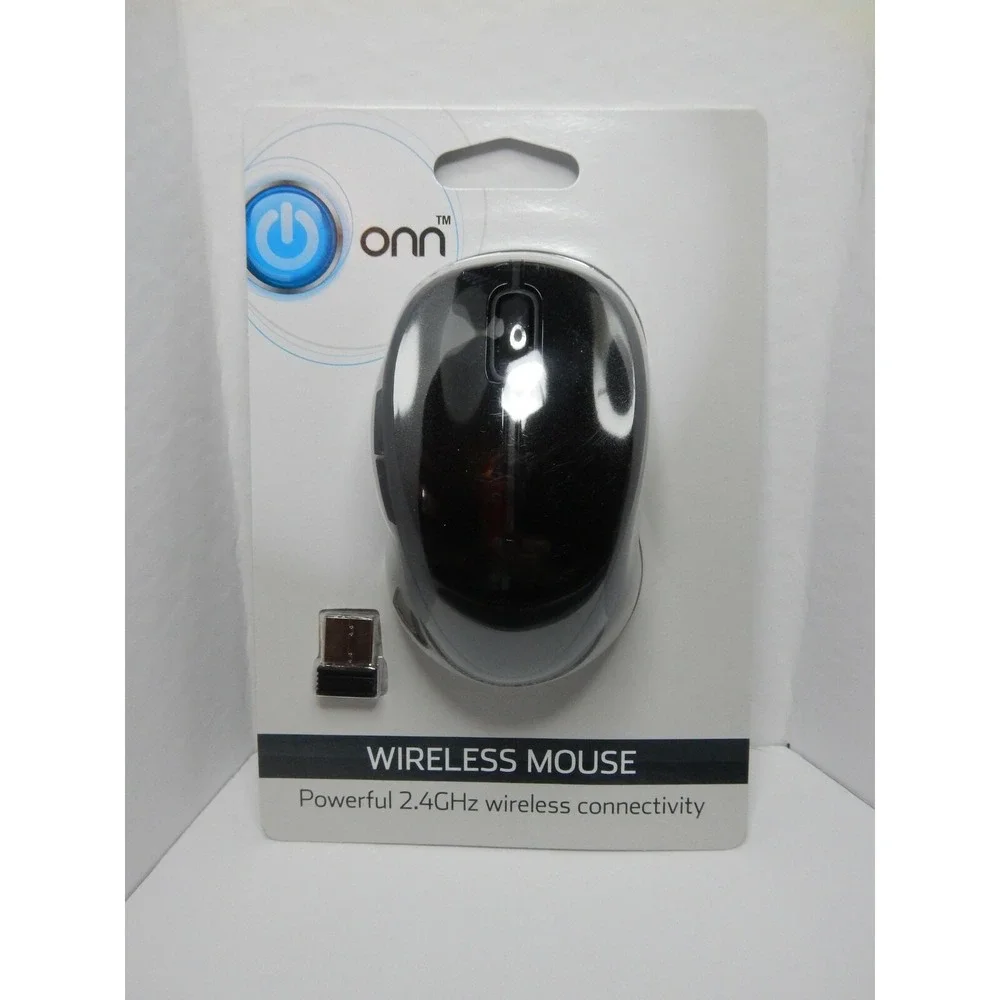 New ONN Computer Wireless Mouse & Memory‎ Foam Wrist Rest Computer Electronics